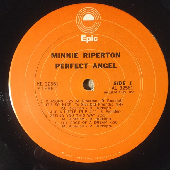 Minnie Riperton - “Perfect Angel” Vinyl LP - Picture 4 of 5